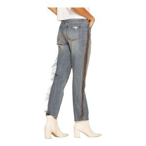 New Blue Revival Jeans Chain fridge Denim High Rise Jeans $159